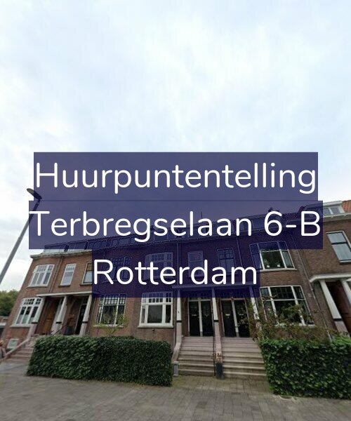 Foto gevel Huurpuntentelling voor Terbregselaan 6-B, Rotterdam