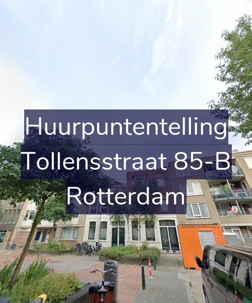 Foto gevel Huurpuntentelling voor Tollensstraat 85-B, Rotterdam