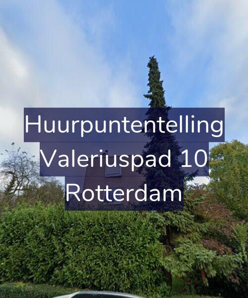 Foto gevel Huurpuntentelling voor Valeriuspad 10, Rotterdam