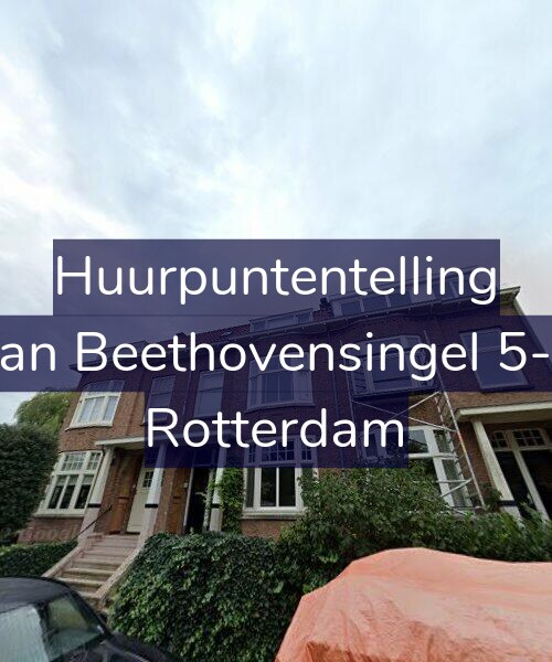 Foto gevel Huurpuntentelling voor Van Beethovensingel 5-A, Rotterdam
