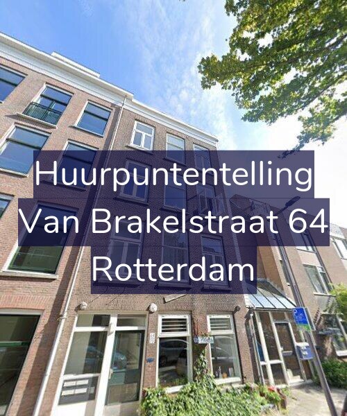 Foto gevel Huurpuntentelling voor Van Brakelstraat 64, Rotterdam