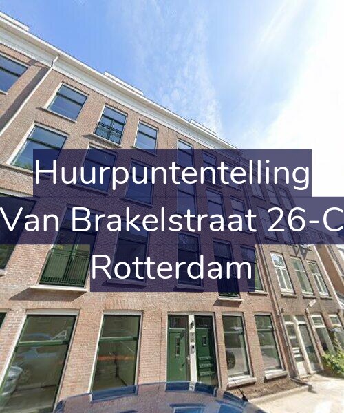 Foto gevel Huurpuntentelling voor Van Brakelstraat 26-C, Rotterdam