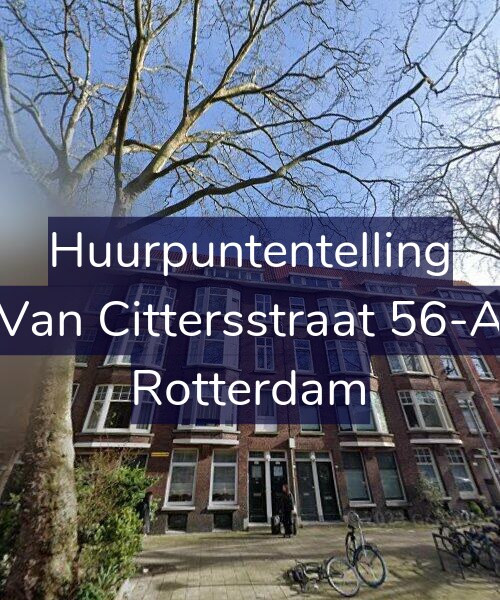 Foto gevel Huurpuntentelling voor Van Cittersstraat 56-A, Rotterdam