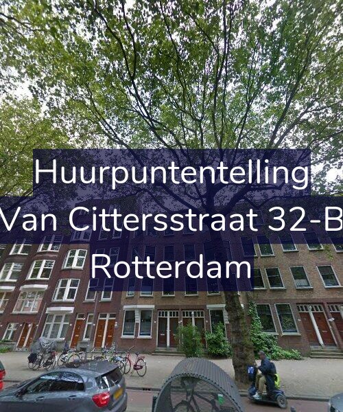 Foto gevel Huurpuntentelling voor Van Cittersstraat 32-B, Rotterdam