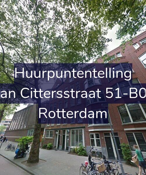 Foto gevel Huurpuntentelling voor Van Cittersstraat 51-B01, Rotterdam