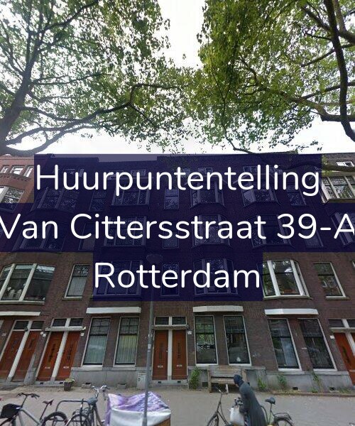 Foto gevel Huurpuntentelling voor Van Cittersstraat 39-A, Rotterdam