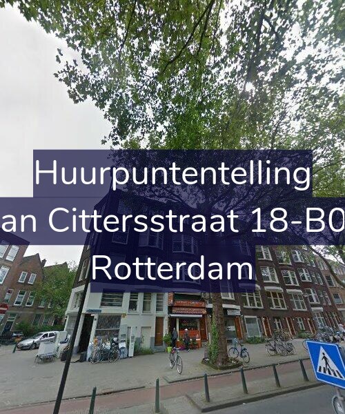 Foto gevel Huurpuntentelling voor Van Cittersstraat 18-B01, Rotterdam