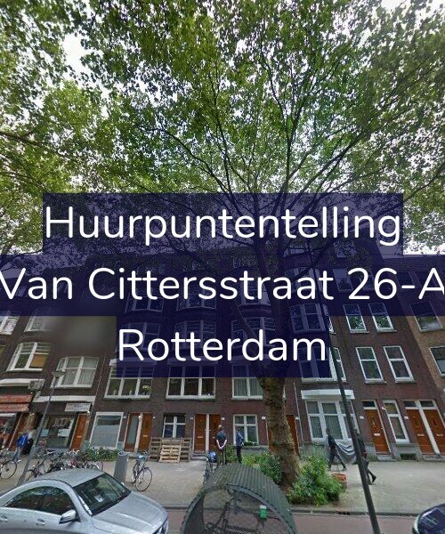 Foto gevel Huurpuntentelling voor Van Cittersstraat 26-A, Rotterdam