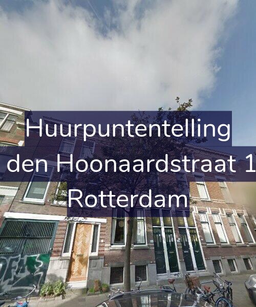 Foto gevel Huurpuntentelling voor Van den Hoonaardstraat 15-A, Rotterdam