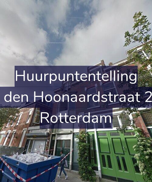 Foto gevel Huurpuntentelling voor Van den Hoonaardstraat 25-A, Rotterdam