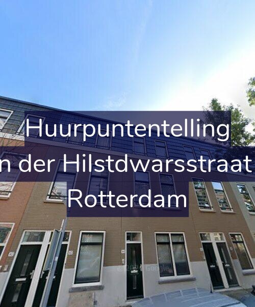 Foto gevel Huurpuntentelling voor Van der Hilstdwarsstraat 42, Rotterdam
