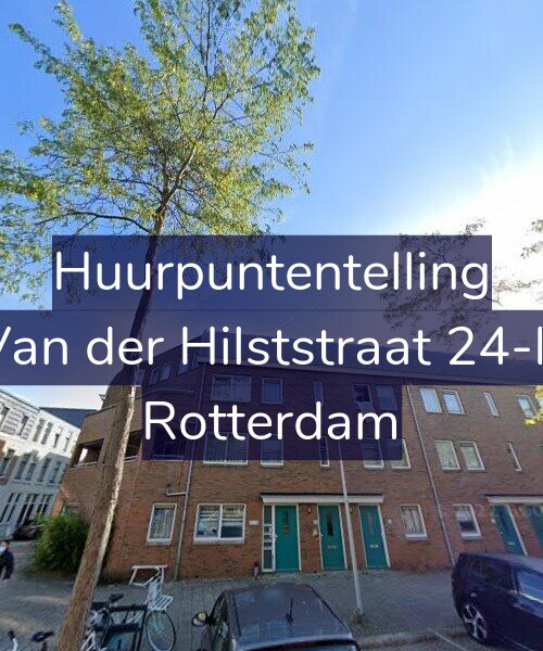 Foto gevel Huurpuntentelling voor Van der Hilststraat 24-B, Rotterdam