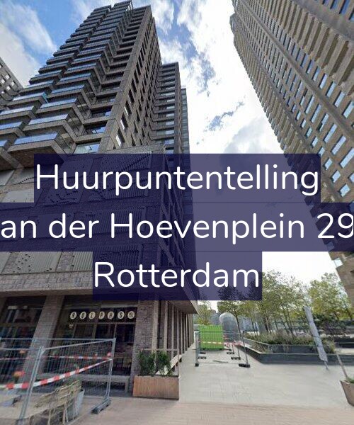 Foto gevel Huurpuntentelling voor Van der Hoevenplein 292, Rotterdam