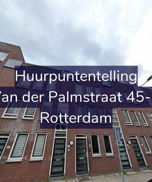 Foto gevel Huurpuntentelling voor Van der Palmstraat 45-B, Rotterdam