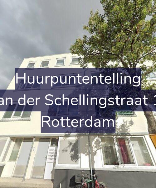 Foto gevel Huurpuntentelling voor Van der Schellingstraat 12, Rotterdam