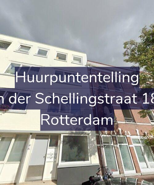 Foto gevel Huurpuntentelling voor Van der Schellingstraat 18-D, Rotterdam