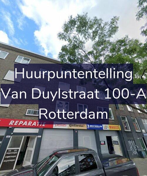 Foto gevel Huurpuntentelling voor Van Duylstraat 100-A, Rotterdam