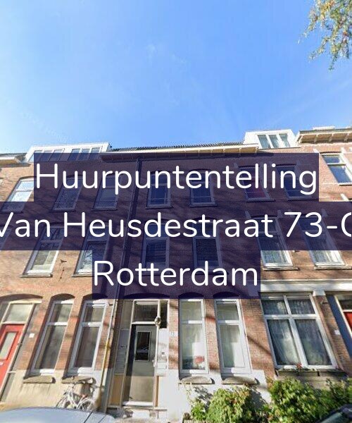 Foto gevel Huurpuntentelling voor Van Heusdestraat 73-C, Rotterdam