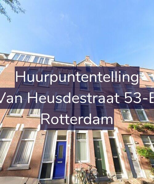 Foto gevel Huurpuntentelling voor Van Heusdestraat 53-B, Rotterdam