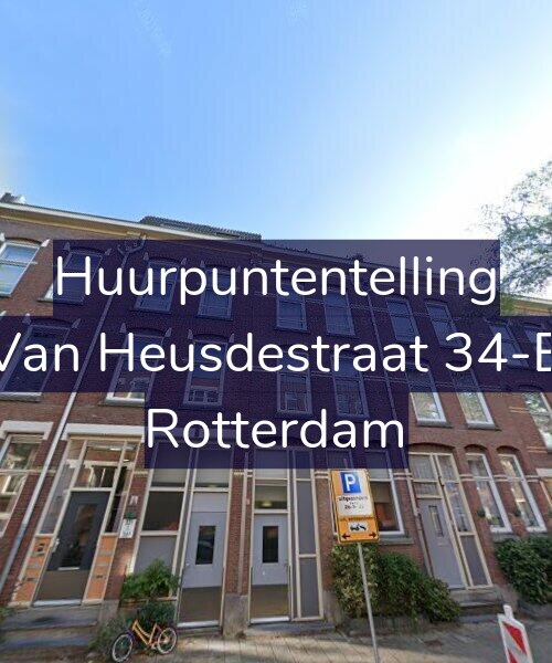 Foto gevel Huurpuntentelling voor Van Heusdestraat 34-B, Rotterdam