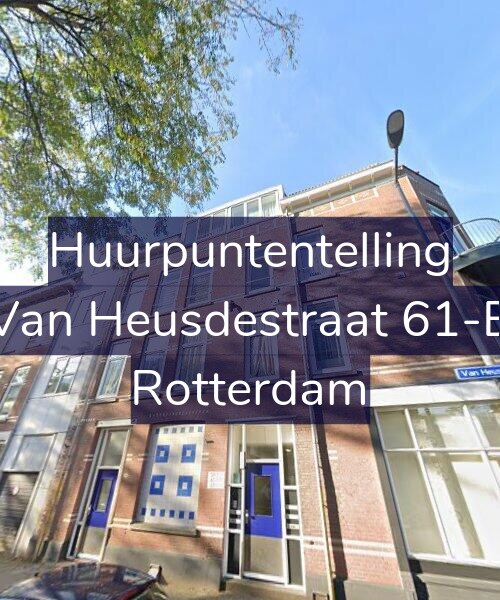 Foto gevel Huurpuntentelling voor Van Heusdestraat 61-B, Rotterdam