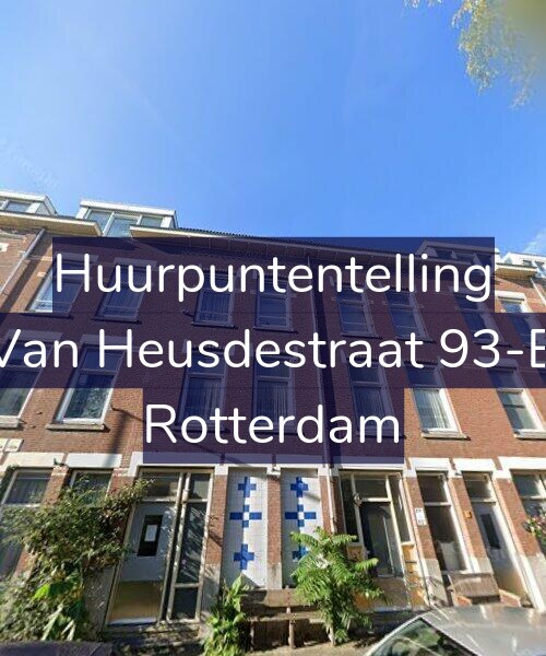 Foto gevel Huurpuntentelling voor Van Heusdestraat 93-B, Rotterdam