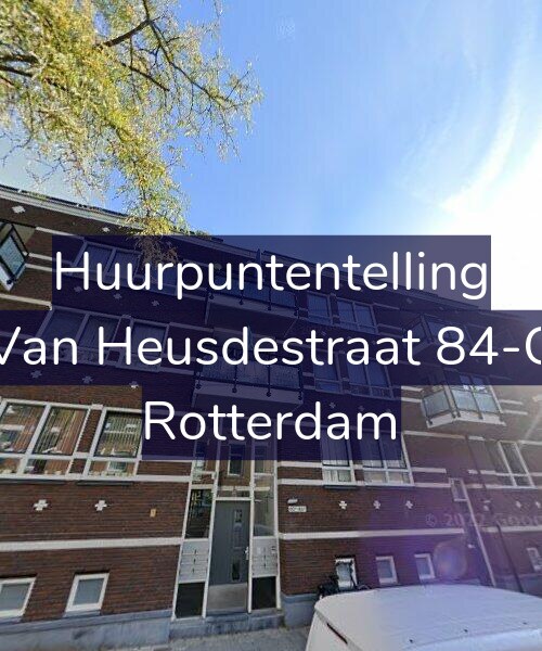 Foto gevel Huurpuntentelling voor Van Heusdestraat 84-C, Rotterdam