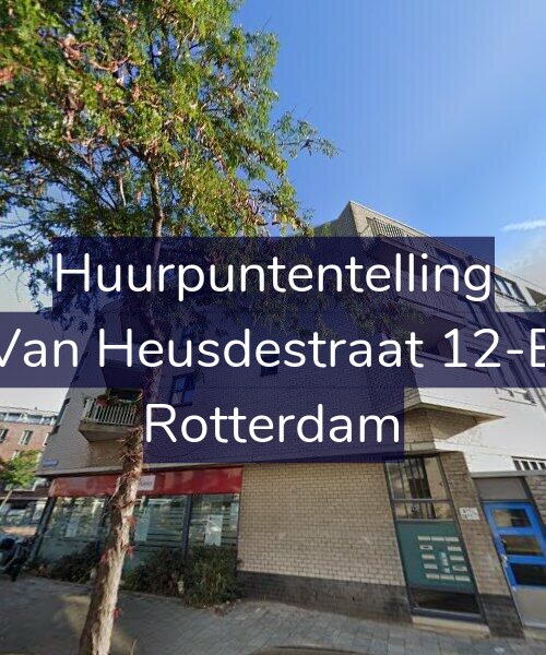 Foto gevel Huurpuntentelling voor Van Heusdestraat 12-B, Rotterdam