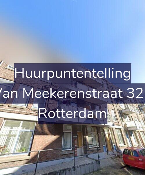 Foto gevel Huurpuntentelling voor Van Meekerenstraat 321, Rotterdam
