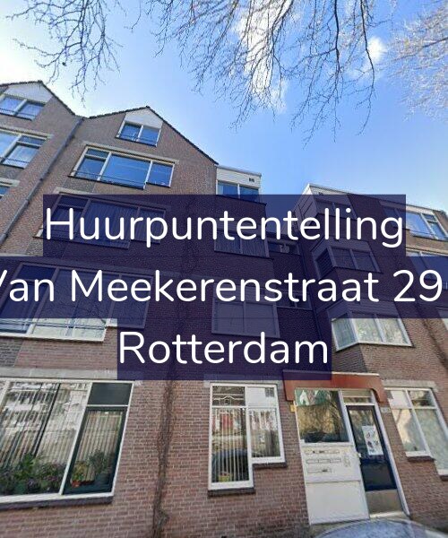 Foto gevel Huurpuntentelling voor Van Meekerenstraat 290, Rotterdam