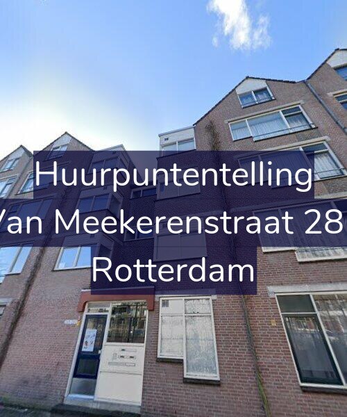 Foto gevel Huurpuntentelling voor Van Meekerenstraat 280, Rotterdam