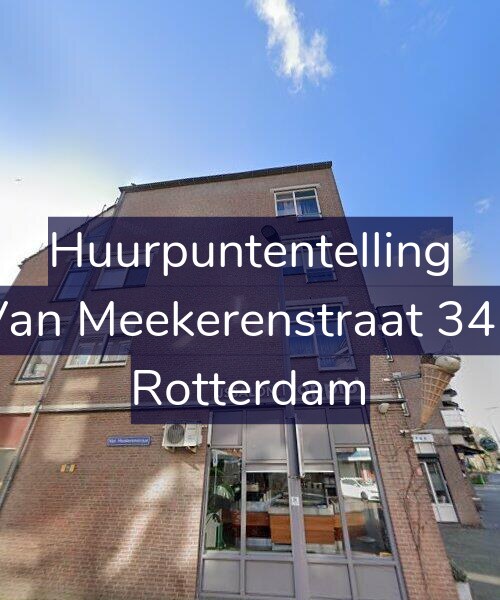 Foto gevel Huurpuntentelling voor Van Meekerenstraat 342, Rotterdam