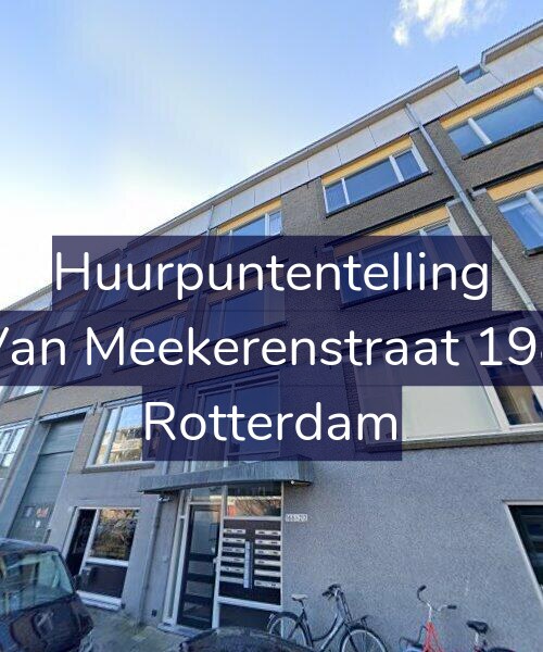 Foto gevel Huurpuntentelling voor Van Meekerenstraat 198, Rotterdam