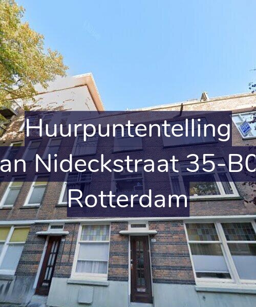 Foto gevel Huurpuntentelling voor Van Nideckstraat 35-B02, Rotterdam