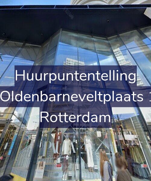 Foto gevel Huurpuntentelling voor Van Oldenbarneveltplaats 16-C, Rotterdam