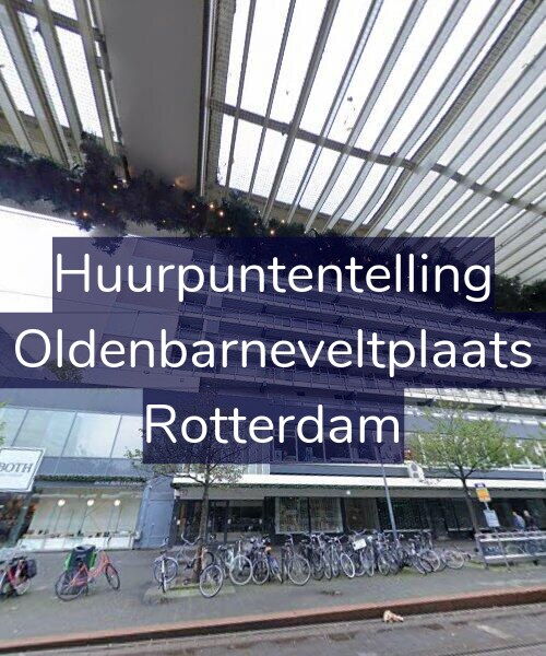 Foto gevel Huurpuntentelling voor Van Oldenbarneveltplaats 222, Rotterdam