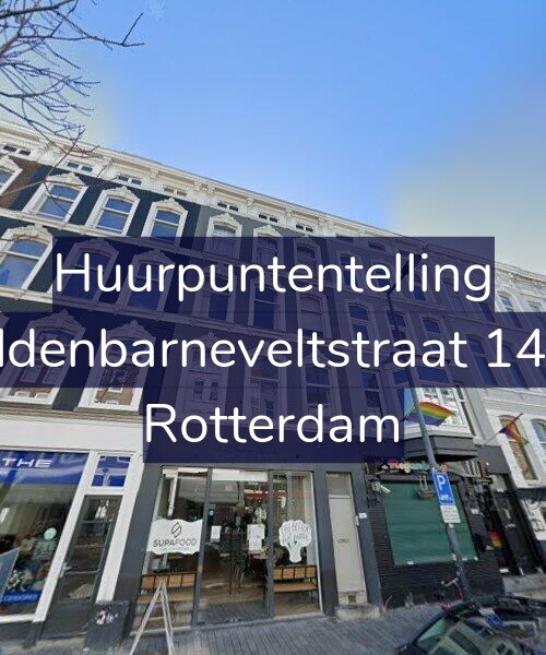 Foto gevel Huurpuntentelling voor Van Oldenbarneveltstraat 146-B04, Rotterdam