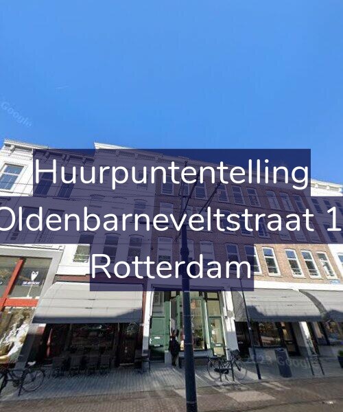 Foto gevel Huurpuntentelling voor Van Oldenbarneveltstraat 125-C, Rotterdam