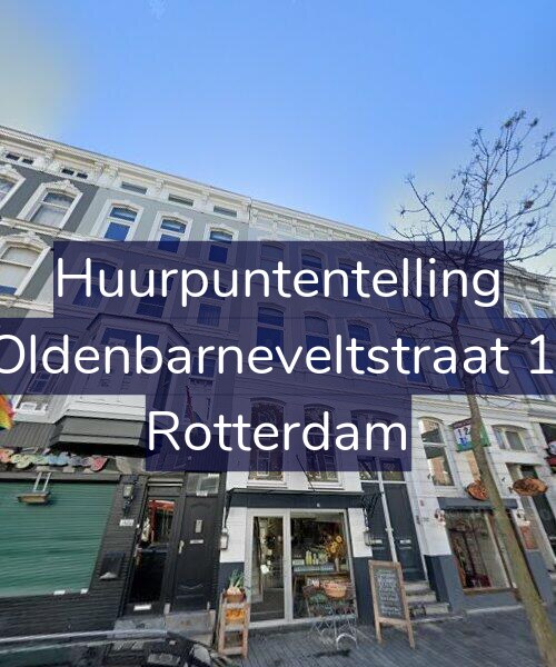 Foto gevel Huurpuntentelling voor Van Oldenbarneveltstraat 150-B, Rotterdam