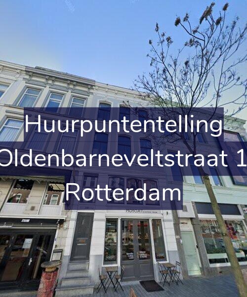 Foto gevel Huurpuntentelling voor Van Oldenbarneveltstraat 156-E, Rotterdam