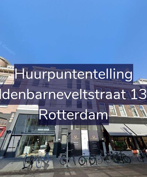 Foto gevel Huurpuntentelling voor Van Oldenbarneveltstraat 135-B01, Rotterdam