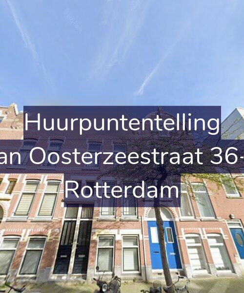Foto gevel Huurpuntentelling voor Van Oosterzeestraat 36-B, Rotterdam