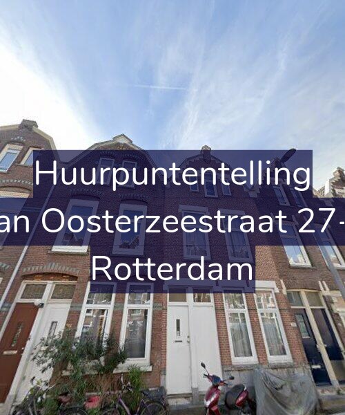 Foto gevel Huurpuntentelling voor Van Oosterzeestraat 27-B, Rotterdam