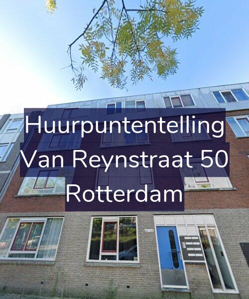 Foto gevel Huurpuntentelling voor Van Reynstraat 50, Rotterdam