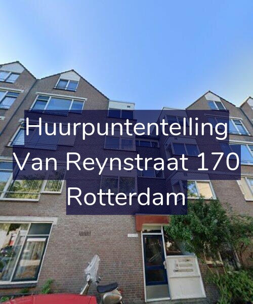 Foto gevel Huurpuntentelling voor Van Reynstraat 170, Rotterdam