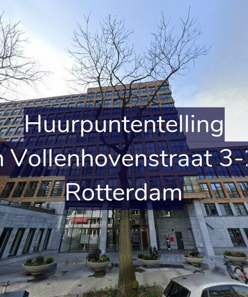 Foto gevel Huurpuntentelling voor Van Vollenhovenstraat 3-203, Rotterdam