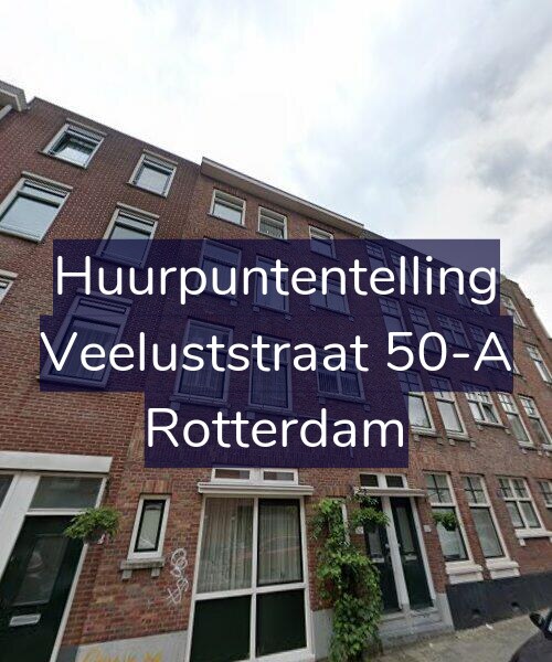 Foto gevel Huurpuntentelling voor Veeluststraat 50-A, Rotterdam