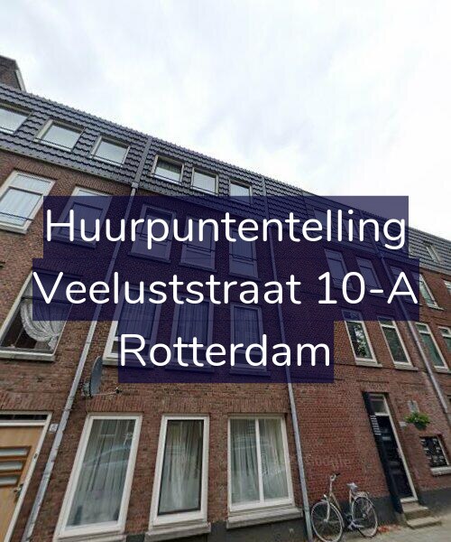 Foto gevel Huurpuntentelling voor Veeluststraat 10-A, Rotterdam