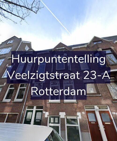 Foto gevel Huurpuntentelling voor Veelzigtstraat 23-A, Rotterdam