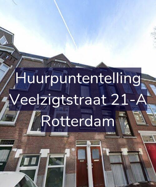 Foto gevel Huurpuntentelling voor Veelzigtstraat 21-A, Rotterdam